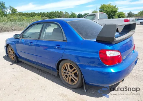 2004 Subaru Impreza Wrx from USA, damaged, VIN JF1GD29654G515133